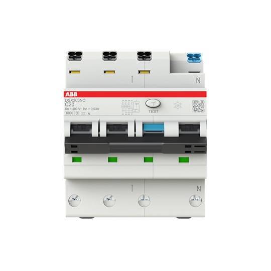 ABB 2CSR256192R1204 FI-Schutzschalter/Leitungsschutzschalter 20A 0.03A 400V