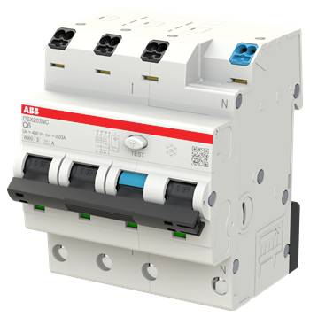 ABB 2CSR256192R1064 FI-Schutzschalter/Leitungsschutzschalter 6A 0.03A 400V