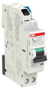 ABB 2CSR255165R1134 FI-Schutzschalter/Leitungsschutzschalter 13A 0.03A 230V