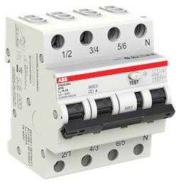 ABB 2CSR256140R2165 FI-Schutzschalter/Leitungsschutzschalter 16A 0.1A 415V
