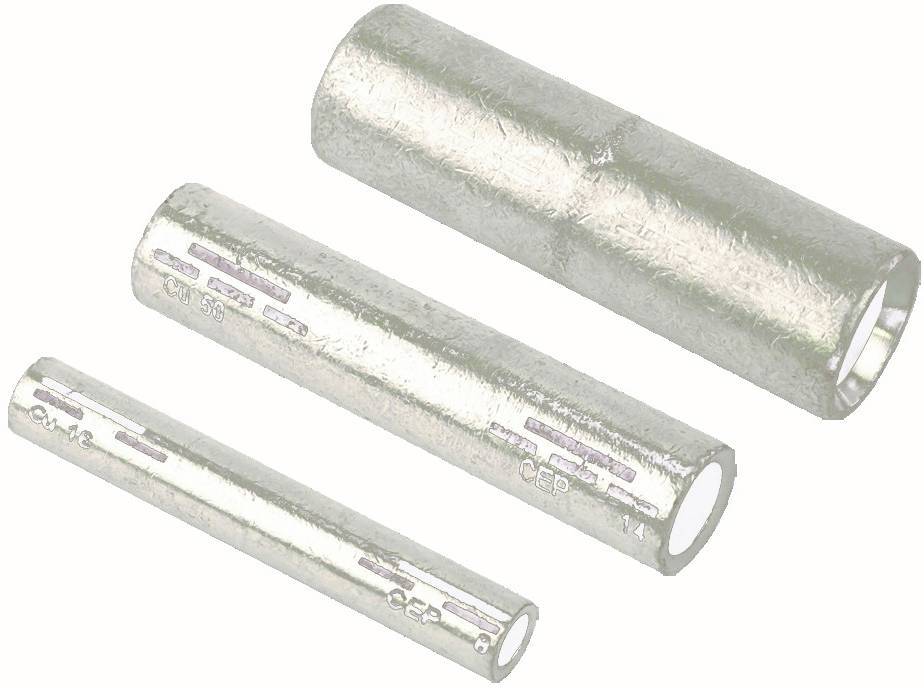 CellPack 125898 Pressverbinder verzinnt 25mm² Unisoliert 1St.