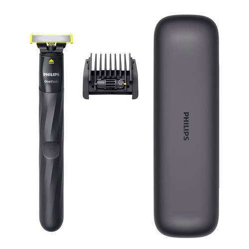 Philips QP1424/65 Bartschneider, Körperhaartrimmer, Präzisions Trimmer, Rasierer Anthrazit