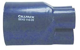 CellPack 166973 Warmschrumpf-Aufteilkappe vieradrig 5St.