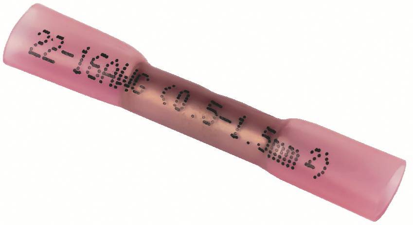 CellPack 456333 Quetschverbinder-Sortiment 0.5mm² 1.5mm² Rot 100St.