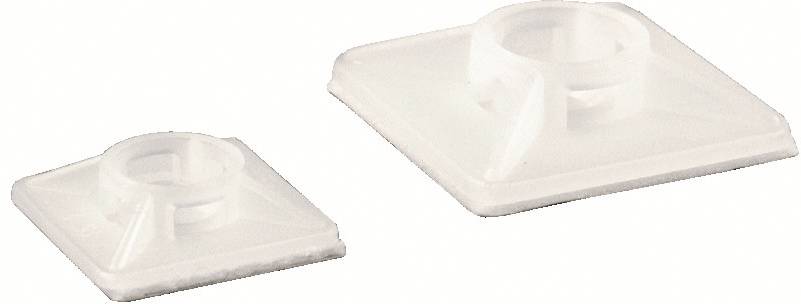 CellPack Befestigungssockel KZB2K 5/natur (L x B x H) 27 x 27 x 6mm Farblos KZB2K 5/natur Inhalt: 100St.