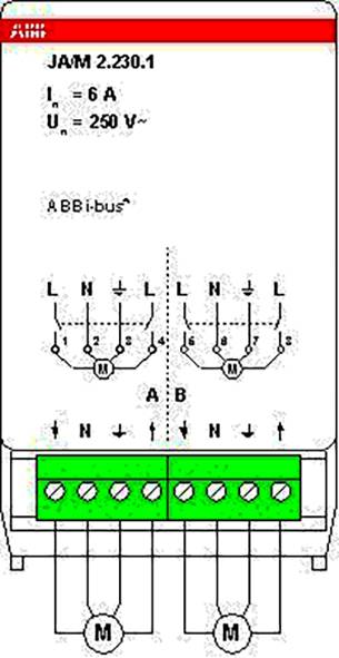 ABB 2CDG110003R0011 Jalousieaktor JA/M2.230.1