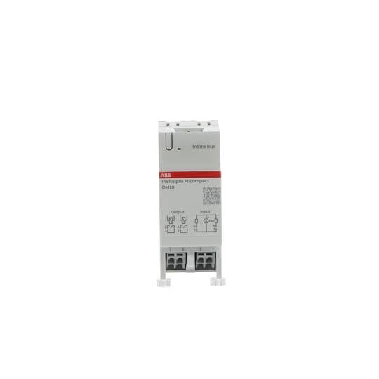 Weißes ABB-Elektromodul mit der Bezeichnung „iLine Pro Compact