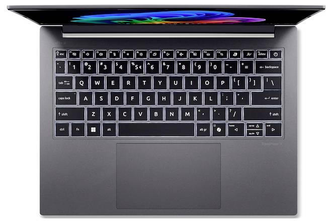 Acer Notebook 35.6cm (14 Zoll) WUXGA Intel® Core™ Ultra 5 228V 32GB RAM 512GB SSD Deutsch, QWERTZ Intel Intel Arc Graphics Grau N
