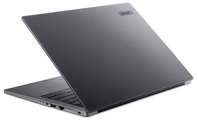 Acer Notebook 35.6cm (14 Zoll) WUXGA Intel® Core™ Ultra 5 228V 32GB RAM 512GB SSD Deutsch, QWERTZ Intel Intel Arc Graphics Grau N