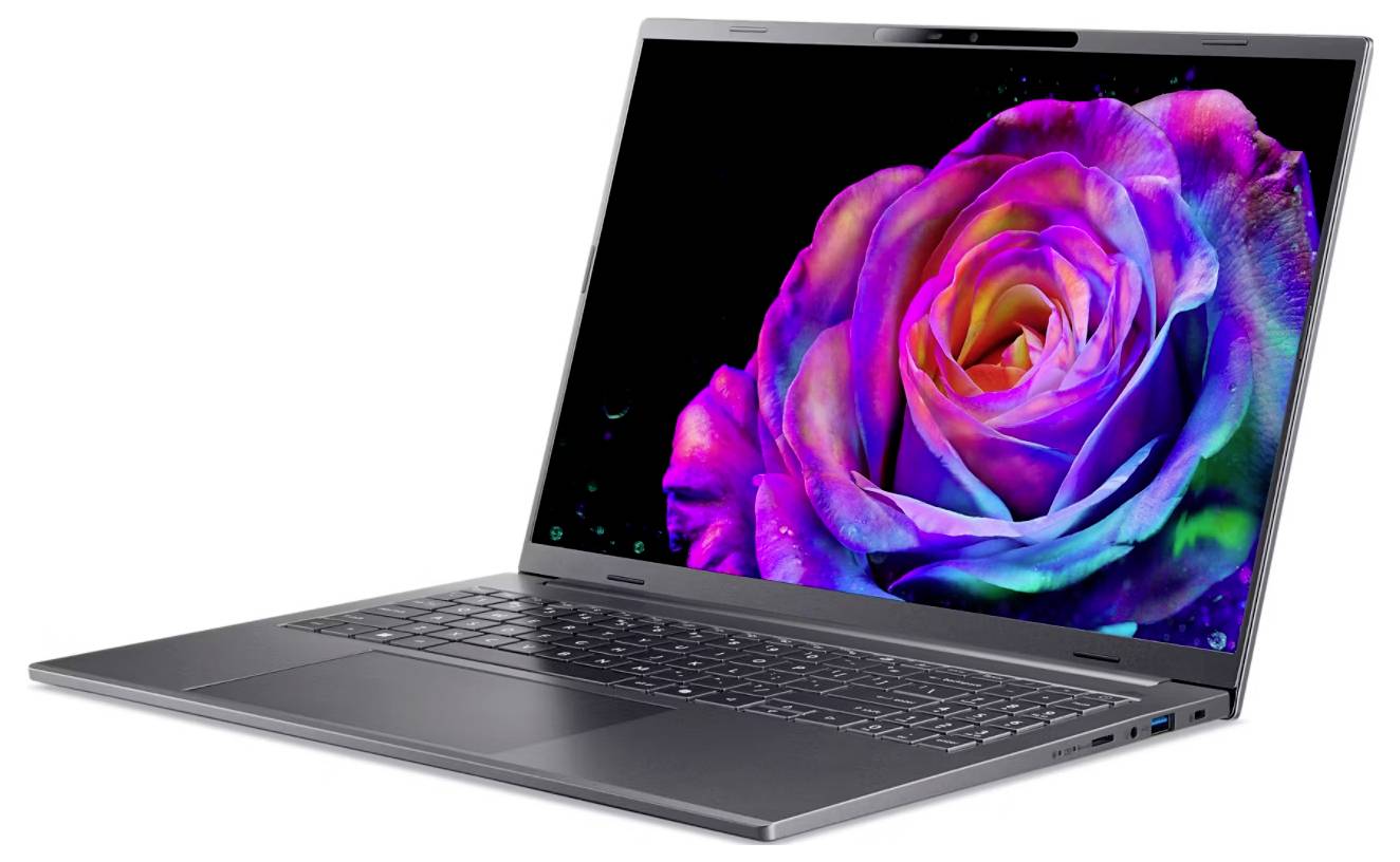 Acer Notebook 40.6cm (16 Zoll) WUXGA 288V 32GB RAM 1TB SSD Deutsch, QWERTZ Intel Intel Arc Graphics Grau NX.JP1EG.00V