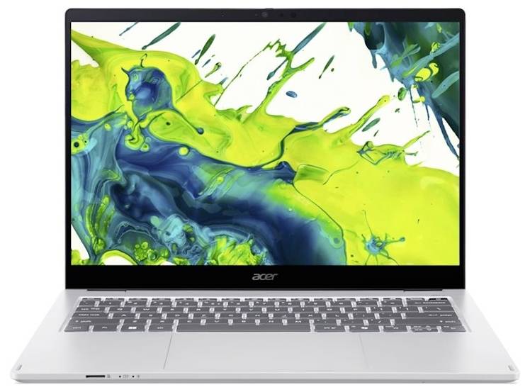Acer Notebook 35.6cm (14 Zoll) WUXGA 386H 16GB RAM 512GB SSD Deutsch, QWERTZ Intel Intel-Grafik Silber NX.W0SEG.004