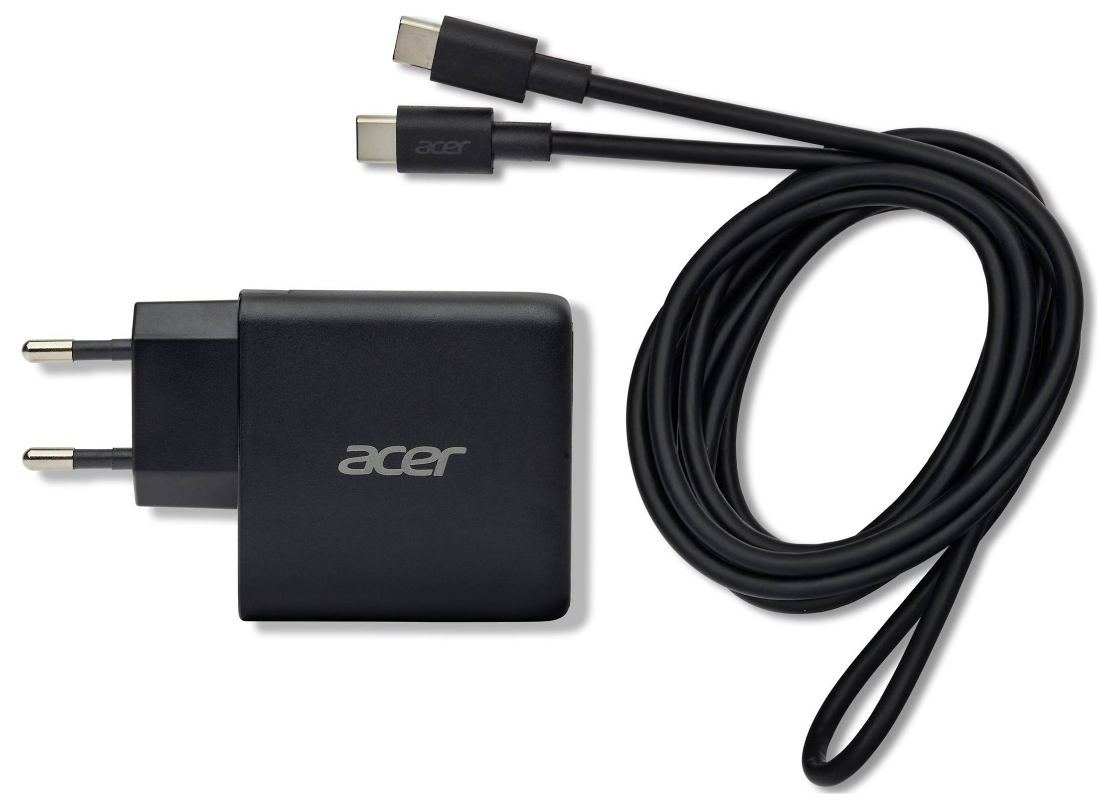 Acer USB Ladegerät 100W USB PD Schwarz GaN