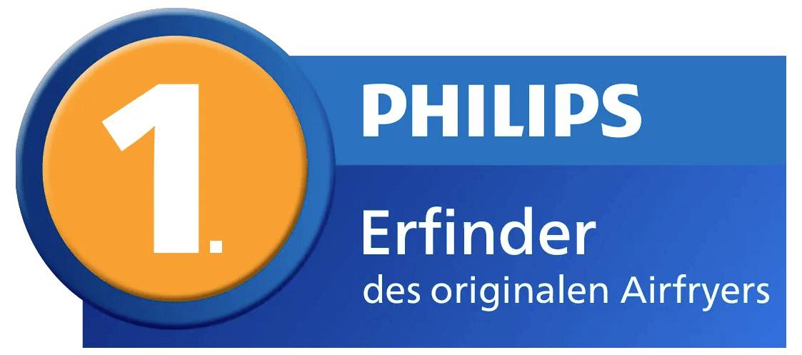 Philips Abzeichen mit großem orangefarbenem 