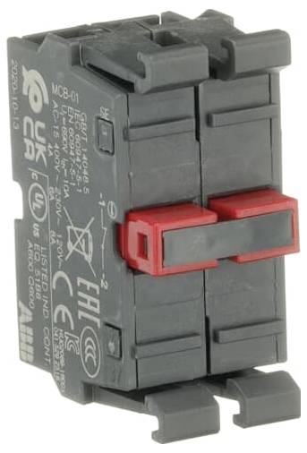 ABB MCB-02 Kontaktelement 2 Schließer, 2 Öffner 1St.