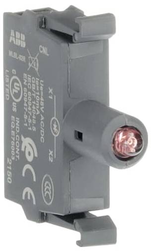 ABB MLBL-02R Leuchtelement mit LED-Element Rot 1St.