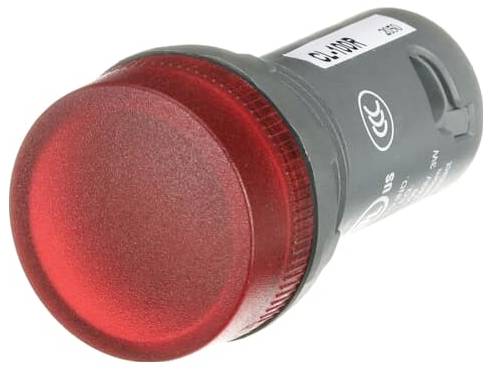 ABB CL-100R Meldeleuchte rund, hoch Rot 24V DC/AC, 40V DC/AC 1St.