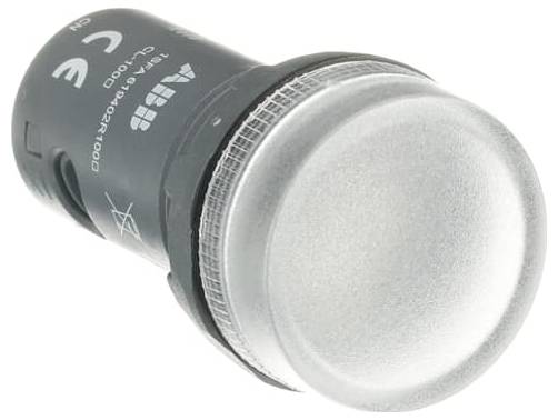 ABB CL-100C Meldeleuchte rund, hoch Farblos 24V DC/AC, 40V DC/AC 1St.