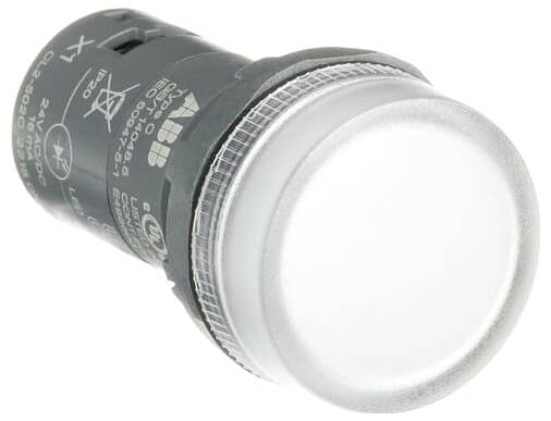ABB CL2-502C Meldeleuchte mit LED-Element, rund, hoch Farblos 24V DC/AC 1St.