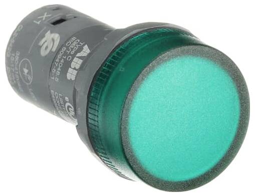 ABB CL2-542G Meldeleuchte mit LED-Element, rund, hoch Grün 380 V/AC, 415 V/AC 1St.