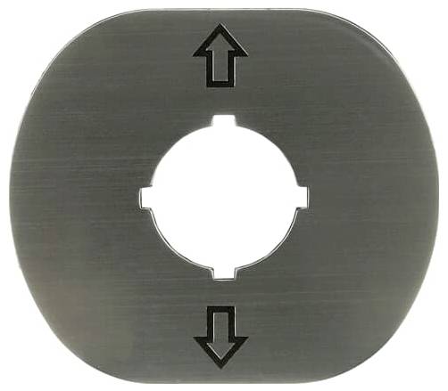 ABB 1SFA611930R1240 MA6-1240 Bezeichnungsschild Aufdruck-Motiv Pfeilmarkierung Schwarz 1St.