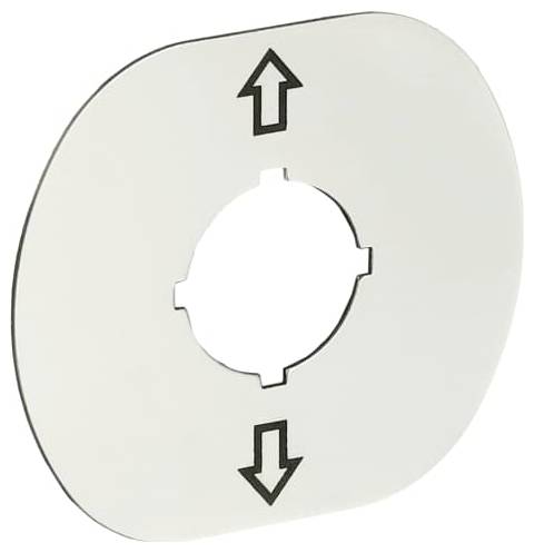 ABB 1SFA611930R1240 MA6-1240 Bezeichnungsschild Aufdruck-Motiv Pfeilmarkierung Schwarz 1St.