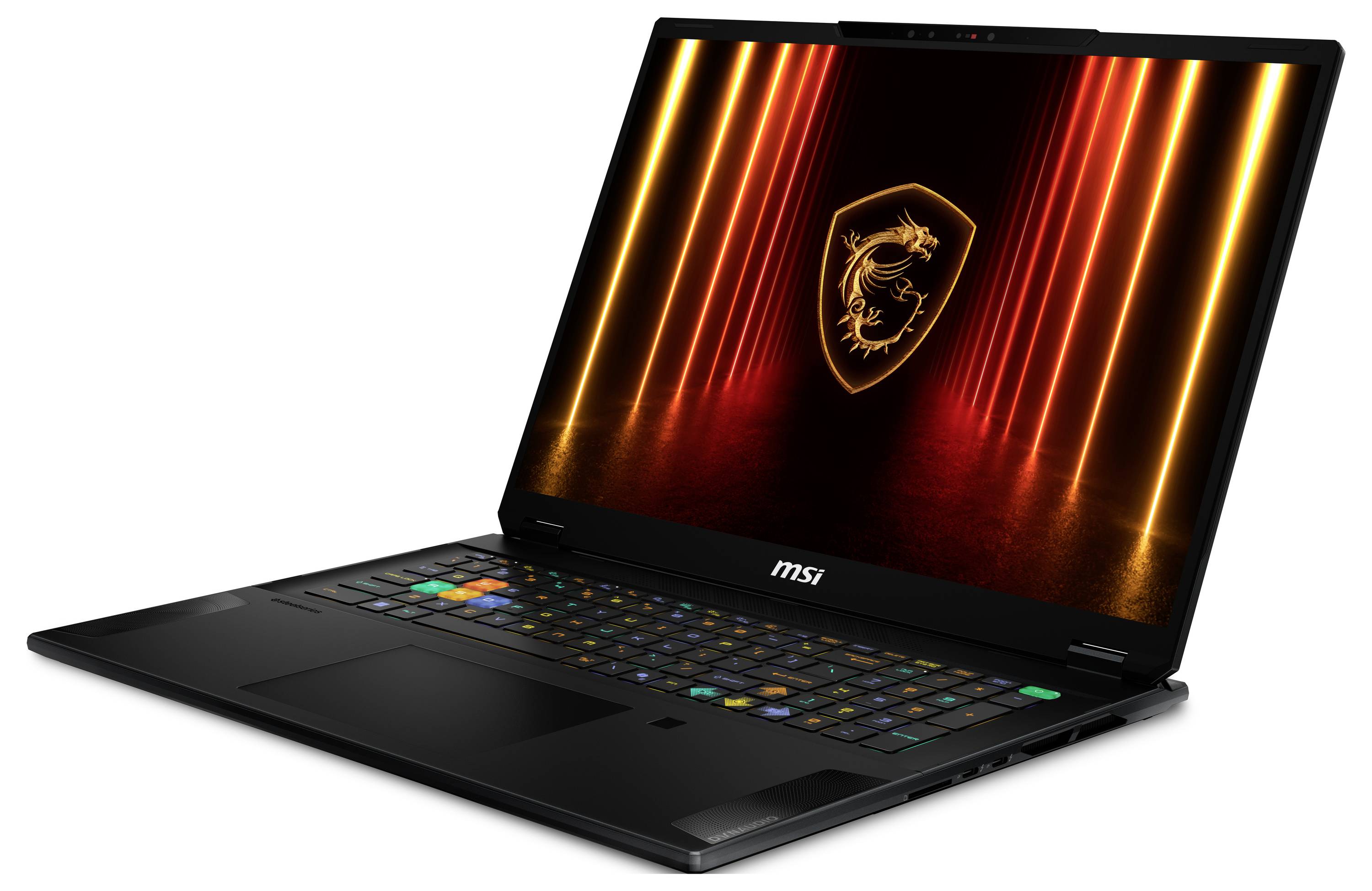 MSI Gaming Notebook 45.7cm (18 Zoll) UHD+ 275HX 64GB RAM 2TB SSD Deutsch, QWERTZ Intel Intel-Grafik NVIDIA GeForce RTX 5080 GDDR7