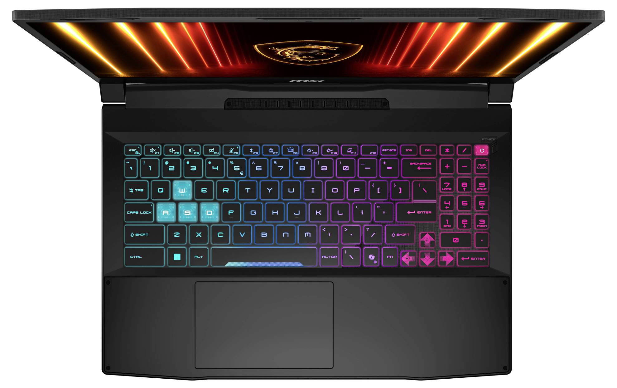 MSI Gaming Notebook 39.6cm (15.6 Zoll) Full HD Intel® Core™ i7 i7-14650HX 8GB RAM 512GB SSD Deutsch, QWERTZ Intel Intel® UHD