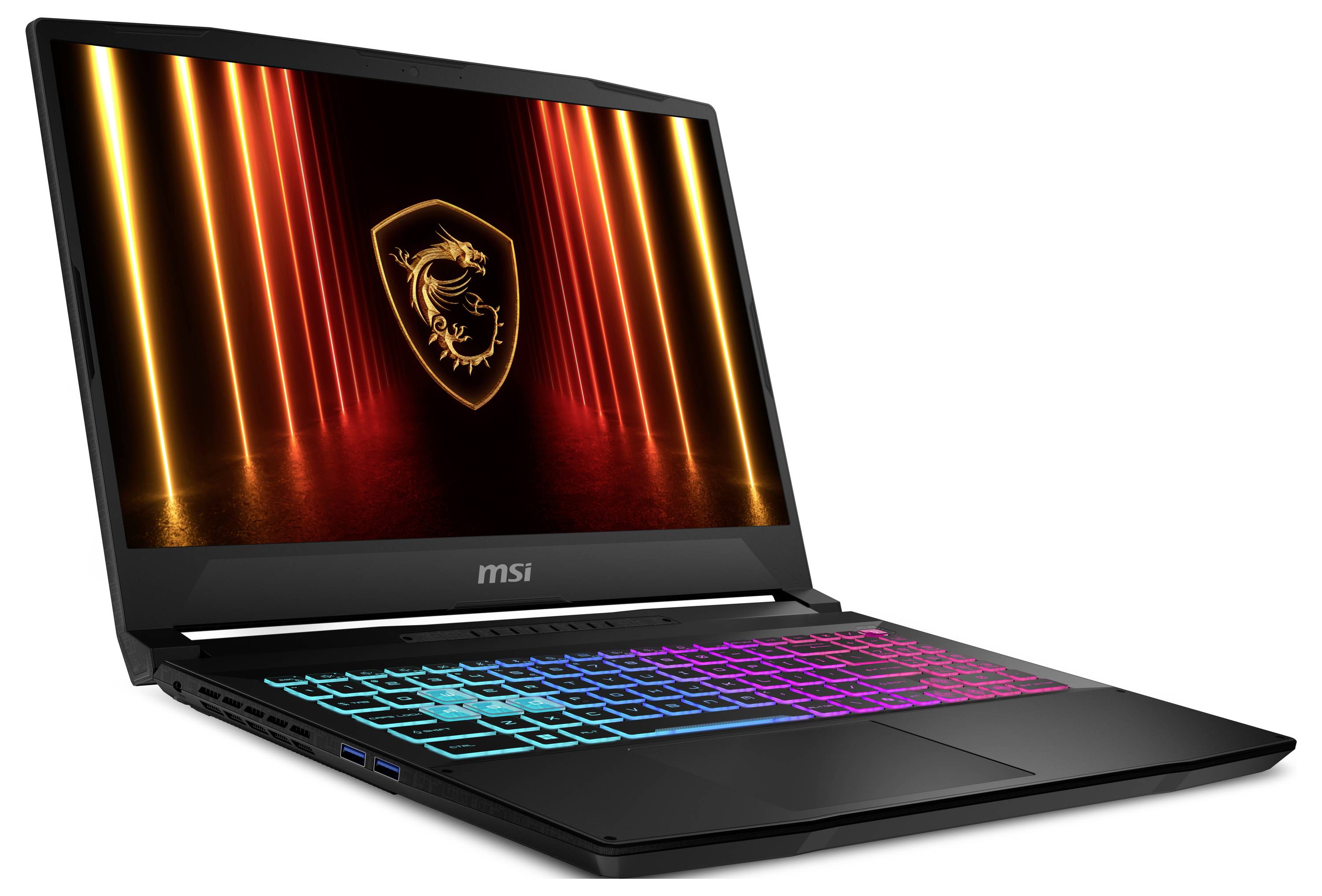 MSI Gaming Notebook 39.6cm (15.6 Zoll) Full HD Intel® Core™ i7 i7-14650HX 8GB RAM 512GB SSD Deutsch, QWERTZ Intel Intel® UHD