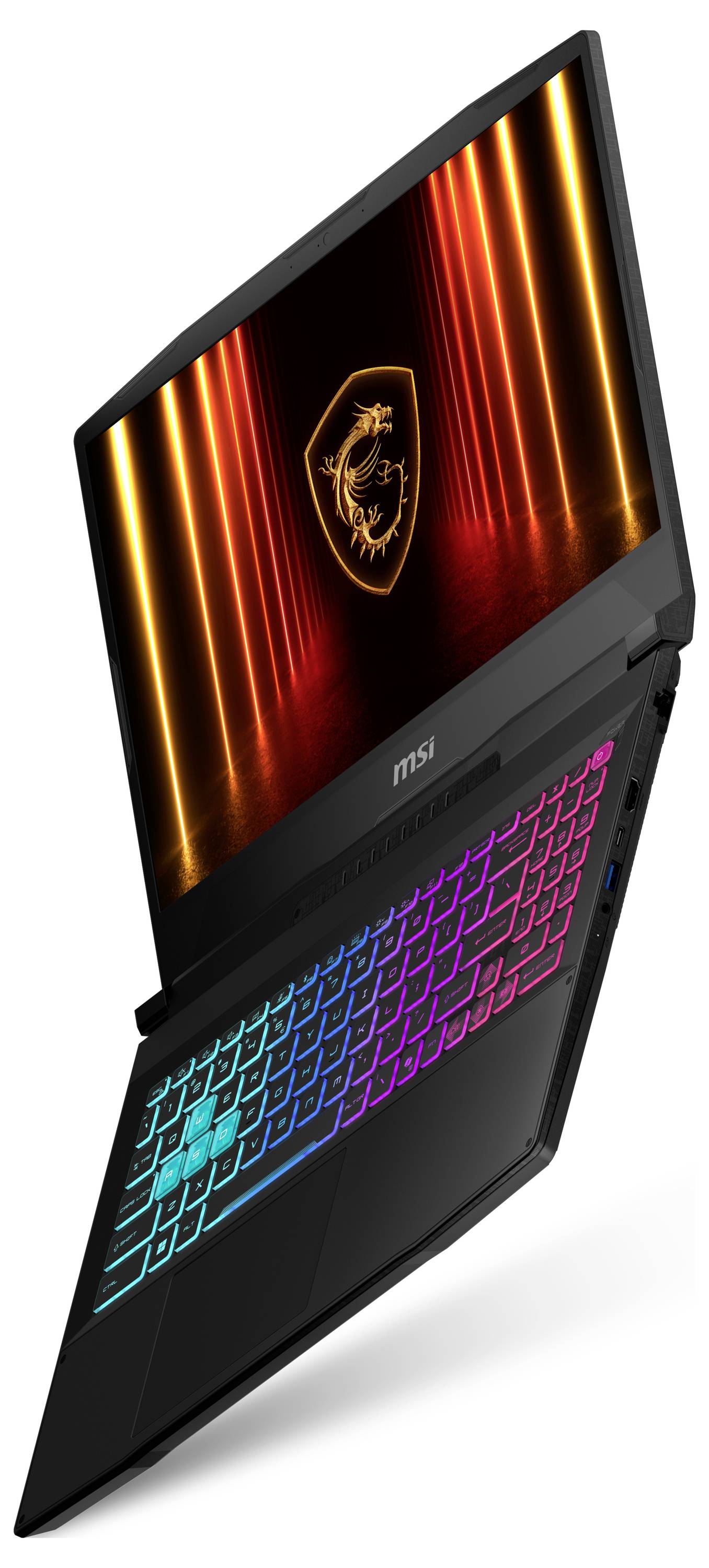 MSI Gaming Notebook 39.6cm (15.6 Zoll) Full HD Intel® Core™ i7 i7-14650HX 8GB RAM 512GB SSD Deutsch, QWERTZ Intel Intel® UHD