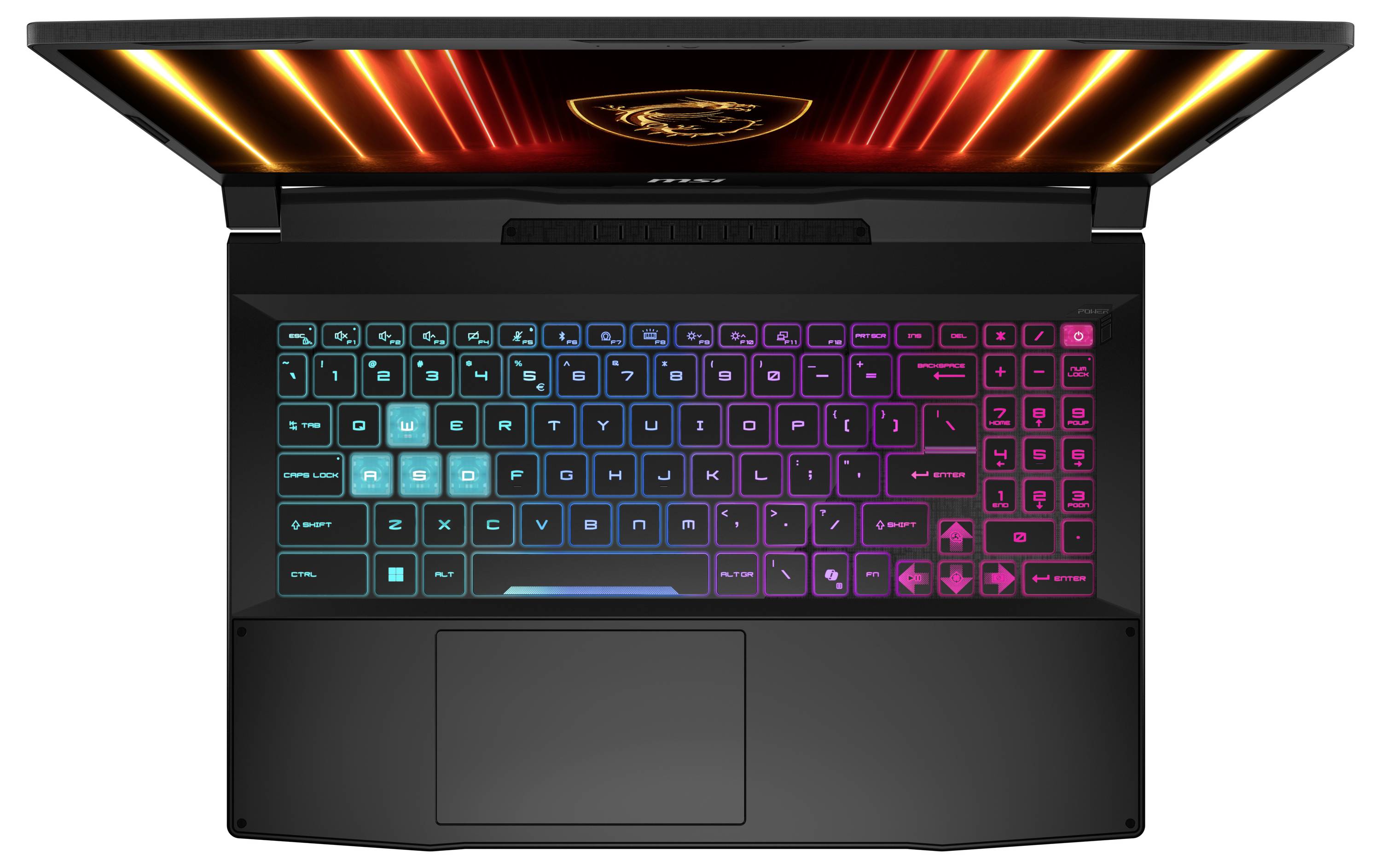 MSI Gaming Notebook 39.6cm (15.6 Zoll) Full HD Intel® Core™ i7 i7-14650HX 8GB RAM 512GB SSD Deutsch, QWERTZ Intel Intel® UHD