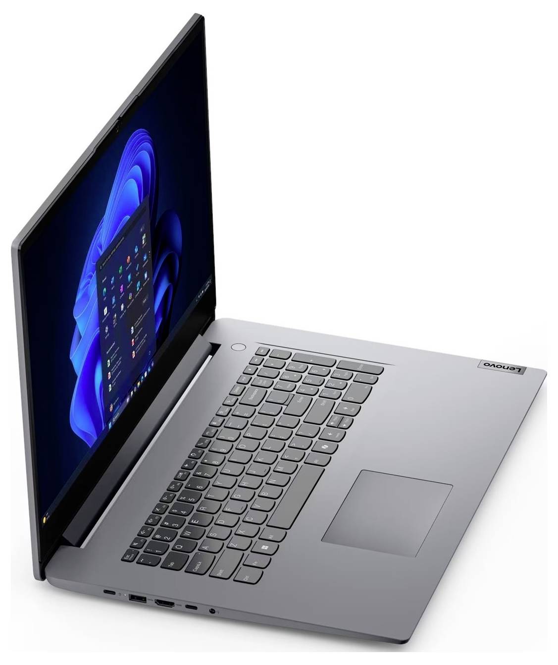 Lenovo Notebook V17 G7 IWC 43.9 cm (17.3 Zoll) Full HD Intel® Core™ 7 350 16 GB RAM 512 GB SSD Deutsch, QWERTZ Ja Grau 83VG002LGE