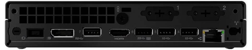Lenovo Desktop PC ThinkCentre M70q Gen 6 13HA - Tin Intel® Core™ Ultra 7 Ultra 7 265T 16GB RAM 512GB SSD Intel Intel® Graphics