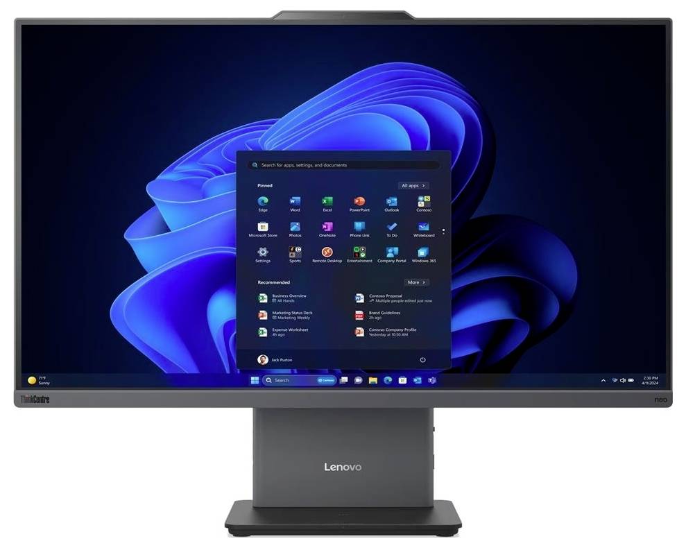 Lenovo All-in-One PC Lenovo ThinkCentre neo 50a 27 Gen 6 LNL 68.6 cm (27 Zoll) Full HD Intel® Core™ Ultra 5 Ultra 5 226V 16 GB RAM 512 GB SSD I