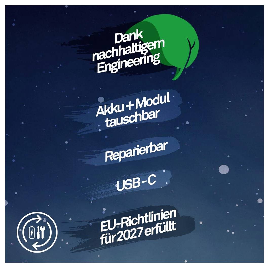 Briloner 7678025 Riffle Nano Gartenleuchte LED LED 1.5W Anthrazit