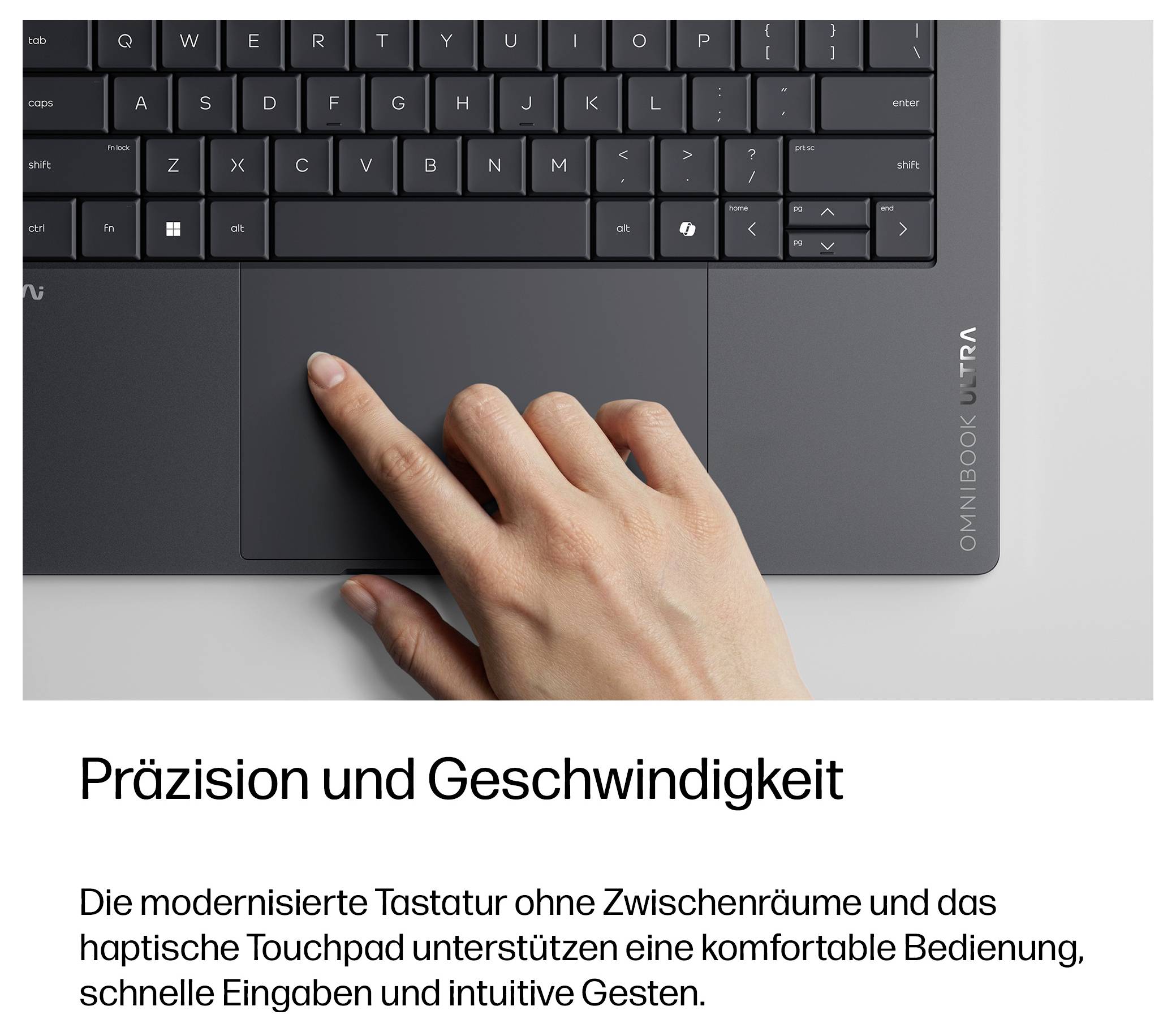 HP Notebook 35.6cm (14 Zoll) 3K 356H 16GB RAM 1TB SSD Deutsch, QWERTZ Intel Intel-Grafik DH9A0EA