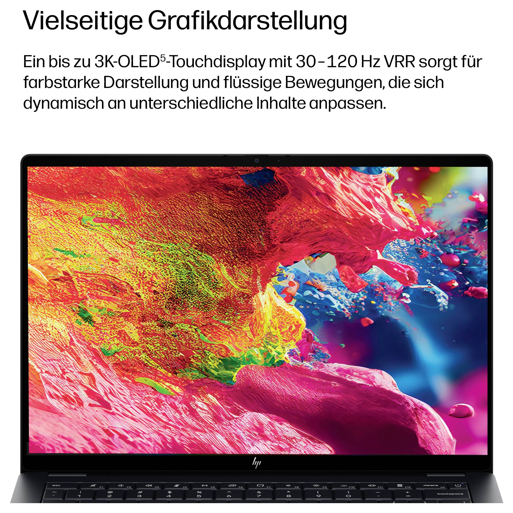 HP Notebook 35.6cm (14 Zoll) 3K 356H 16GB RAM 1TB SSD Deutsch, QWERTZ Intel Intel-Grafik DH9A0EA