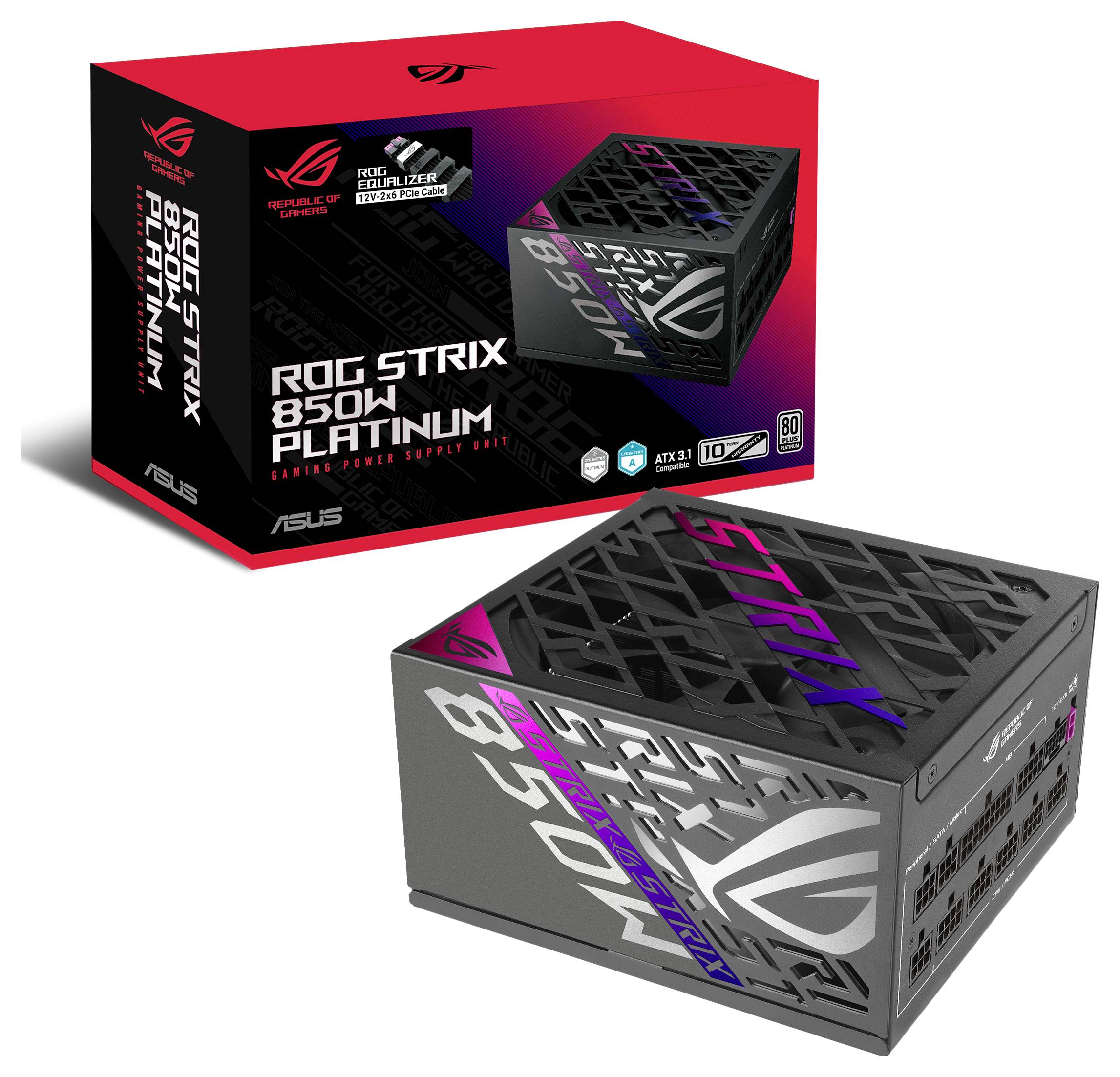 Asus ROG Strix PC Netzteil 850W ATX 80PLUS® Platinum