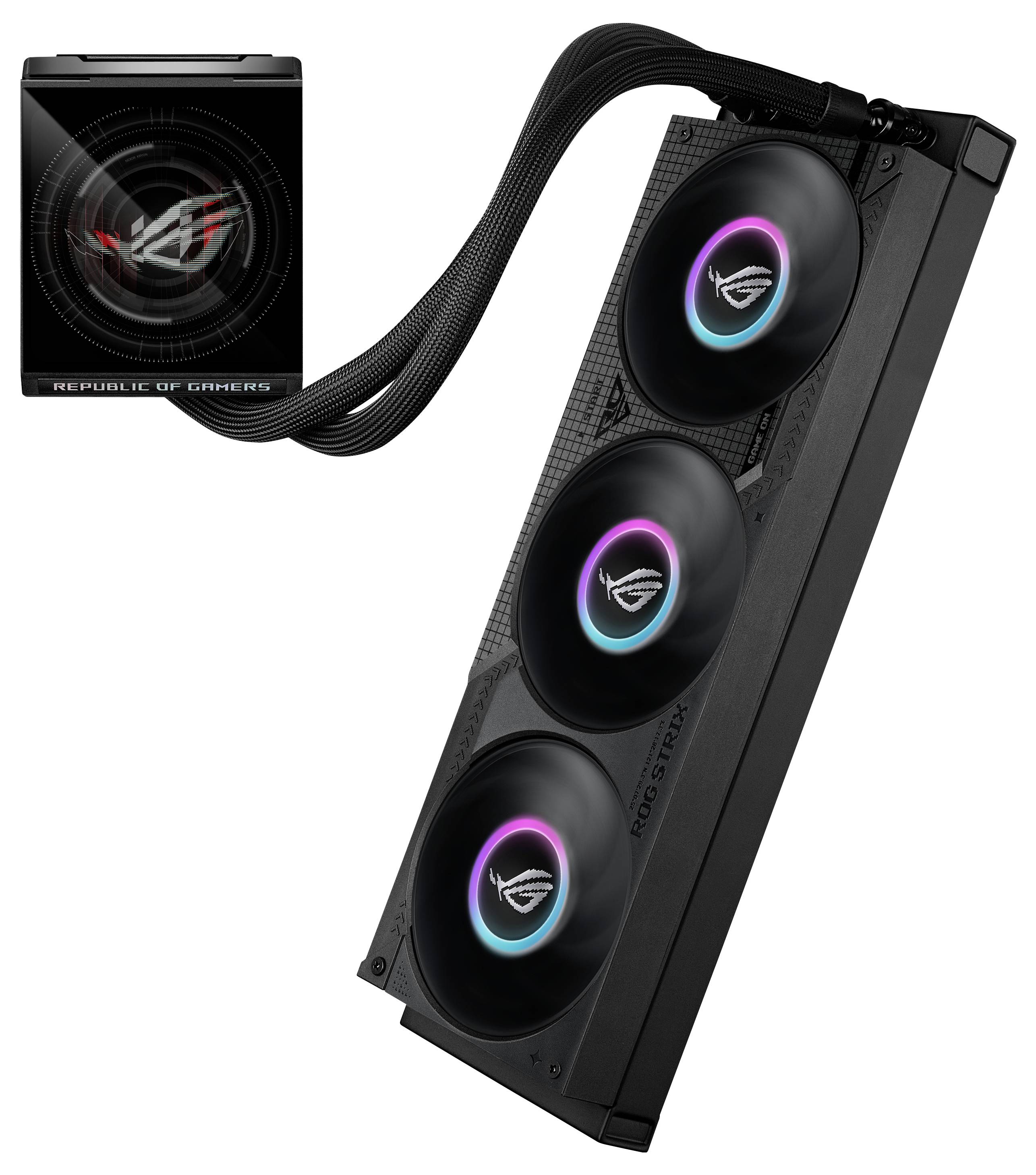 Asus ROG Strix LC IV 360 ARGB LCD Wasserkühlung-Kit