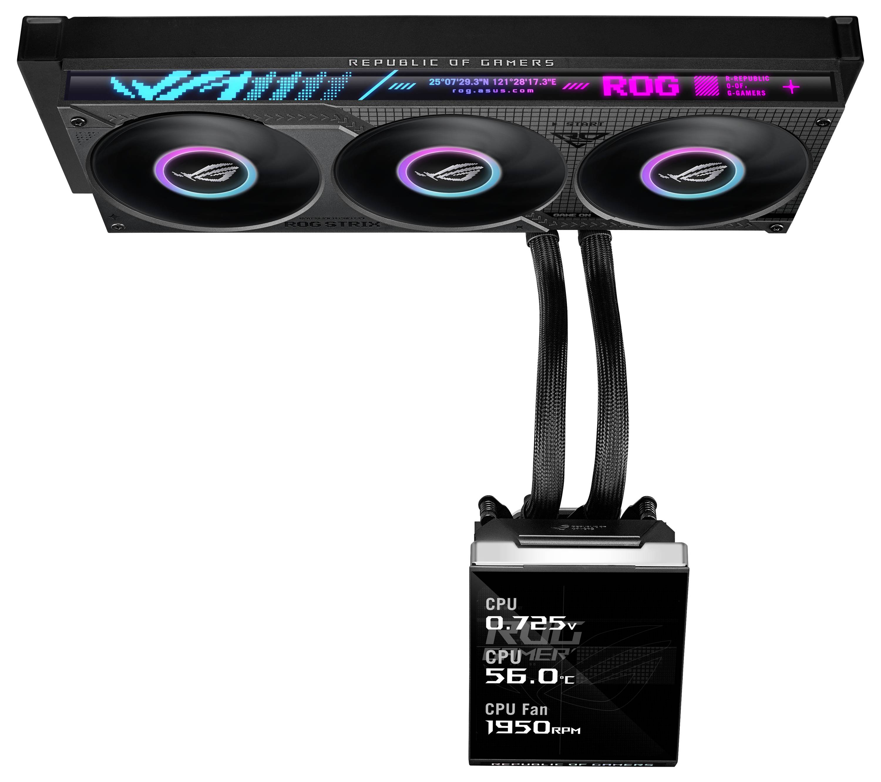 Asus ROG STRIX SLC IV 360 ARGB LCD Wasserkühlung-Kit