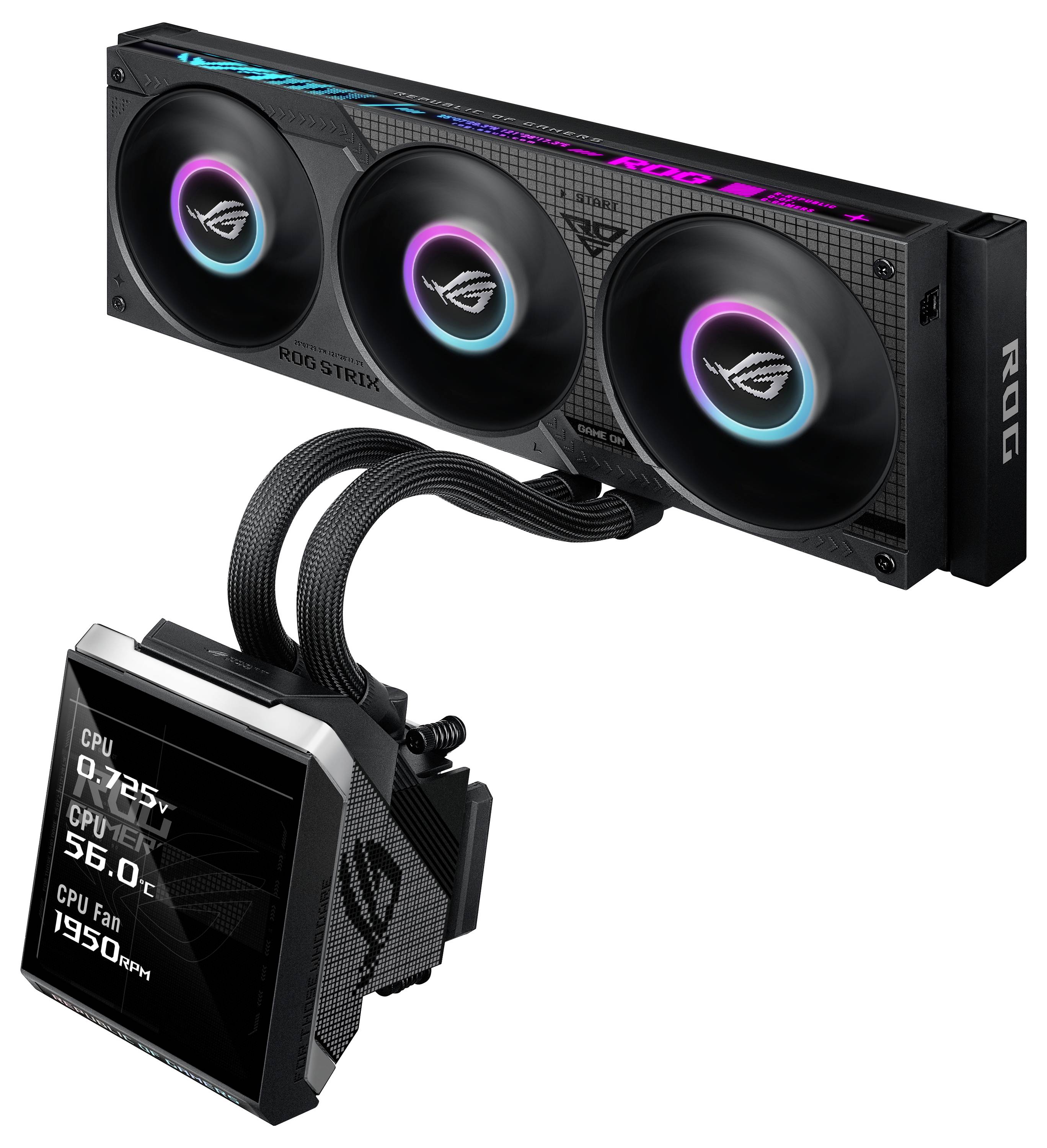 Asus ROG STRIX SLC IV 360 ARGB LCD Wasserkühlung-Kit