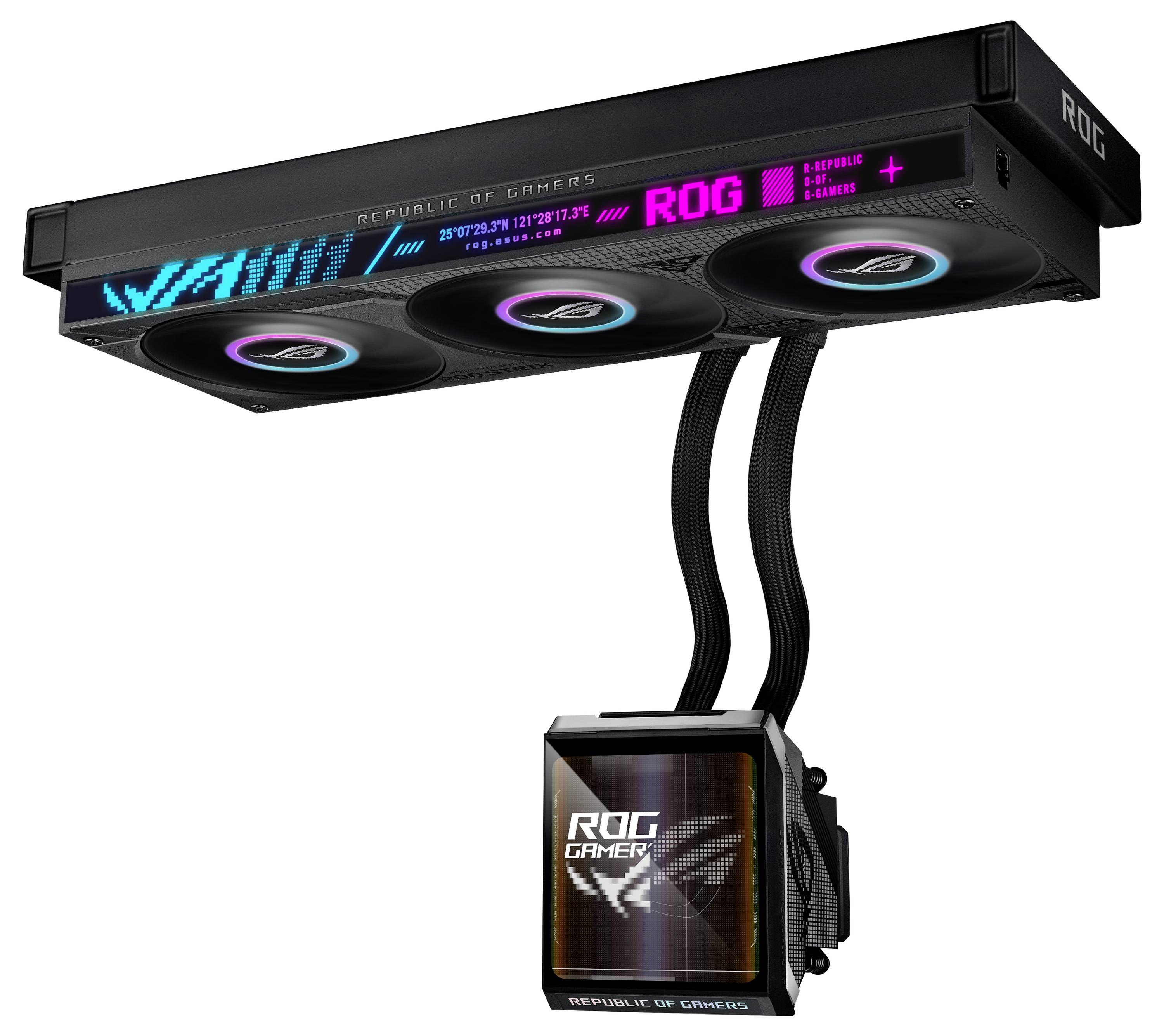 Asus ROG STRIX SLC IV 360 ARGB LCD Wasserkühlung-Kit