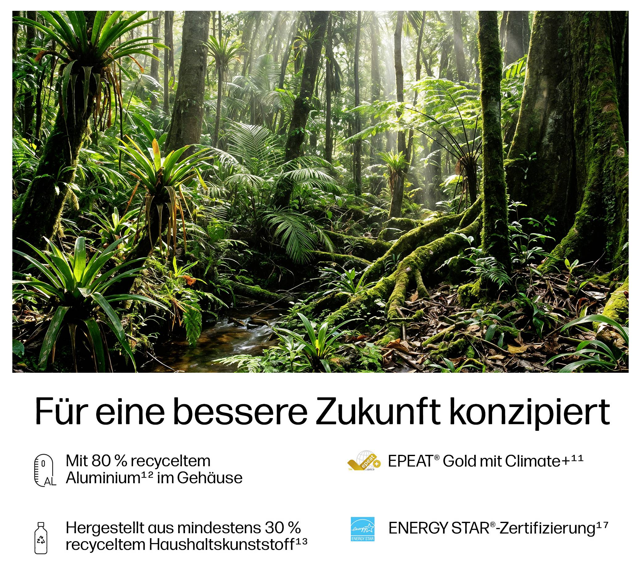 HP Notebook 43.9cm (17.3 Zoll) Full HD 16GB RAM 1TB SSD Deutsch, QWERTZ Intel Intel-Grafik Silber DH9F4EA