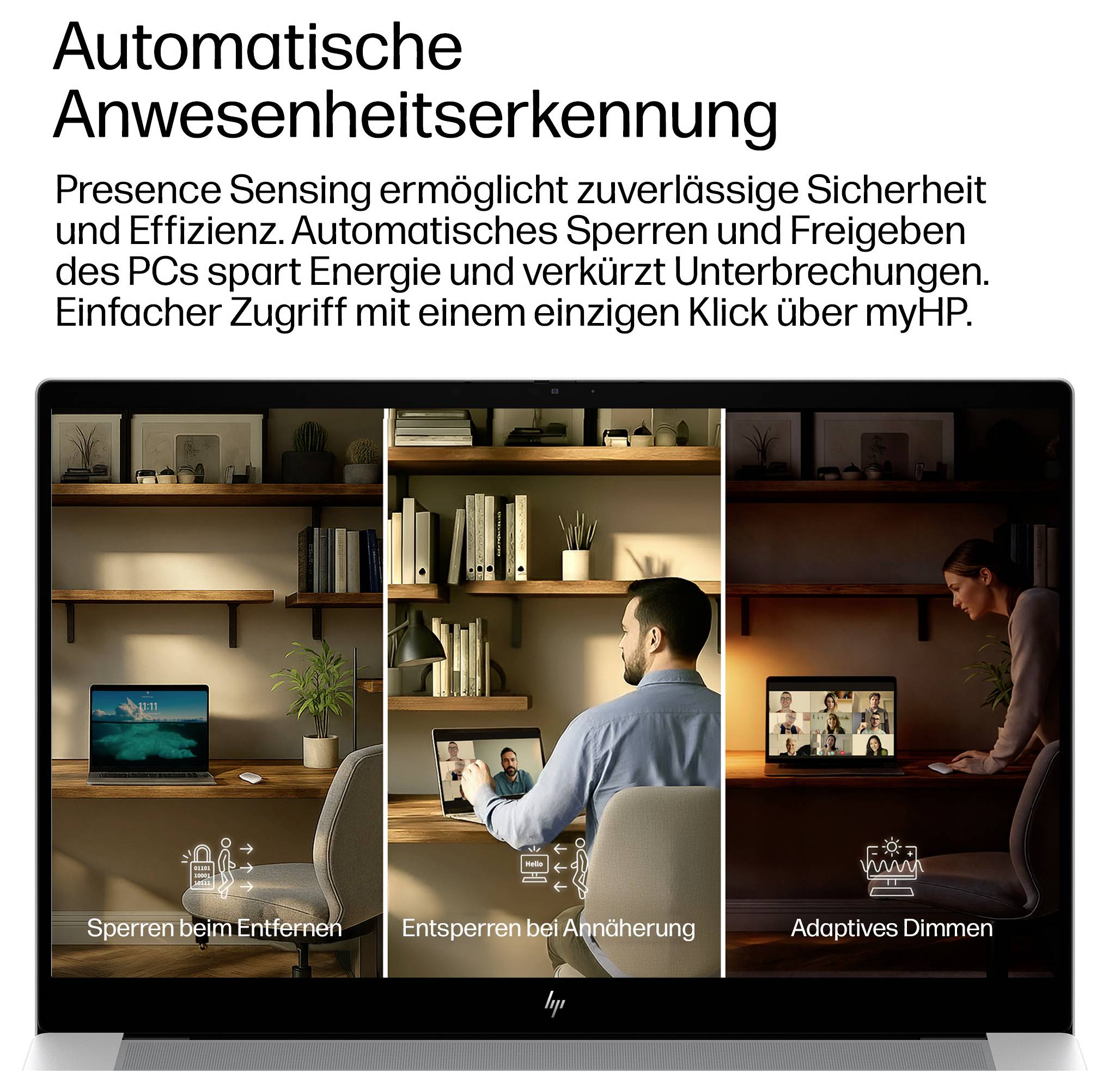 HP Notebook 43.9cm (17.3 Zoll) Full HD 16GB RAM 1TB SSD Deutsch, QWERTZ Intel Intel-Grafik Silber DH9F4EA