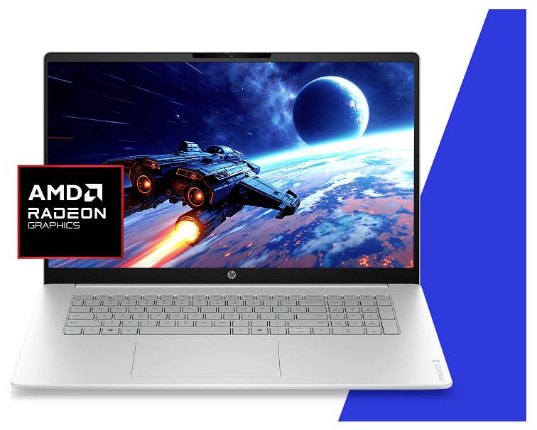 HP Notebook 43.9cm (17.3 Zoll) Full HD 7520U 8GB RAM 512GB SSD Deutsch, QWERTZ AMD AMD Radeon Graphics E11B8EA