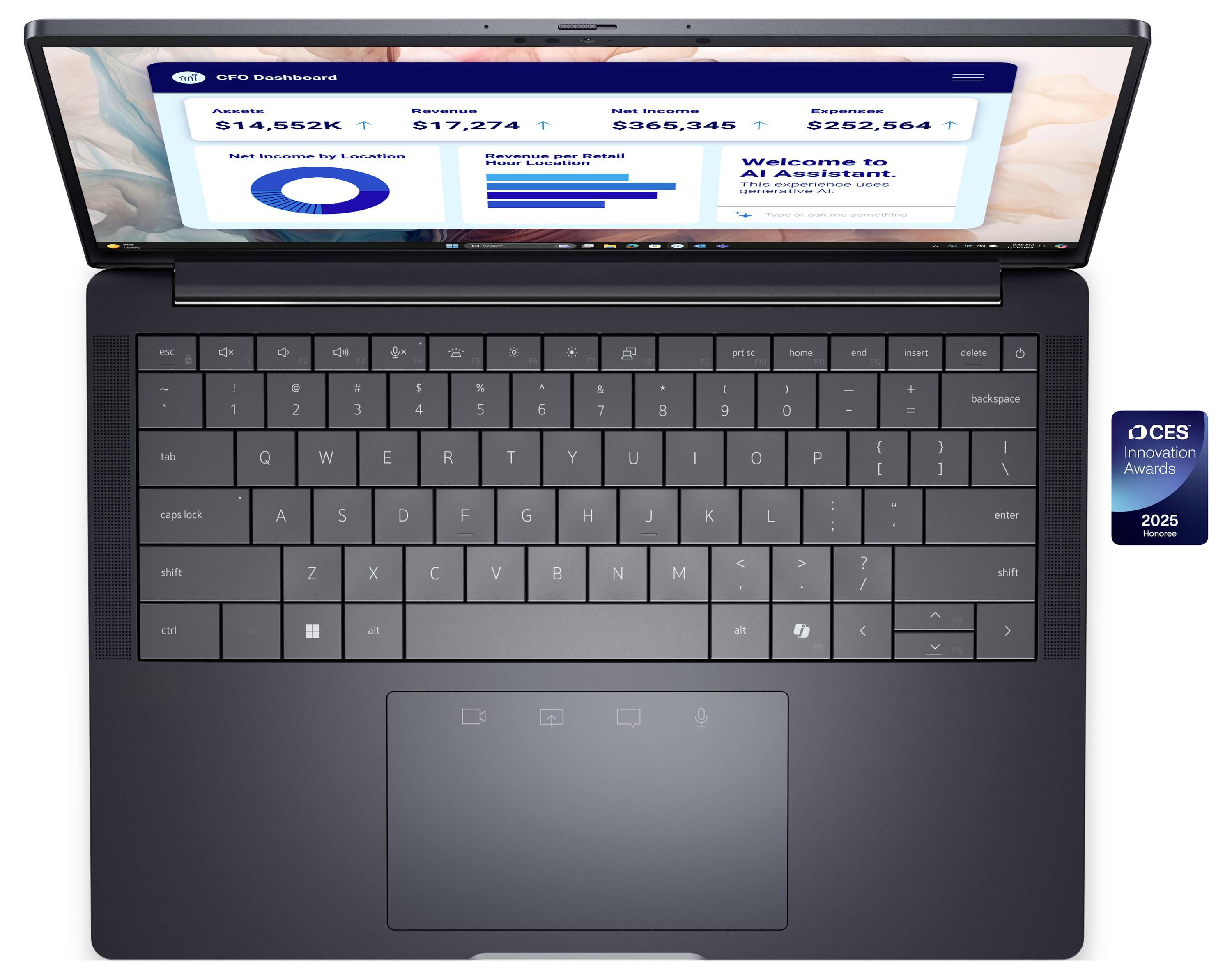 Dell Notebook 35.6cm (14 Zoll) 236V 16GB RAM 512GB SSD Deutsch, QWERTZ Intel Intel Arc Graphics Grau V7XXD