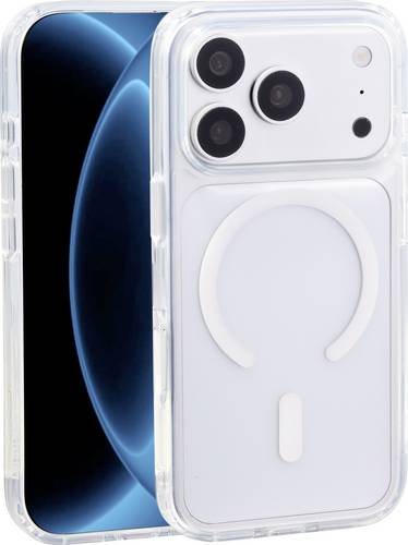 Renkforce iPhone 18 Pro Backcover Apple iPhone 18 Pro Transparent MagSafe kompatibel, Induktives La