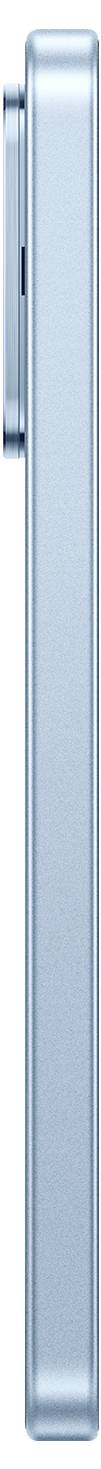 Ein schmaler vertikaler blaumetallischer Knopf oder Schieberegler mit abgerundeten Kanten und einem abgeschrägtem 3D-Erscheinungsbild.