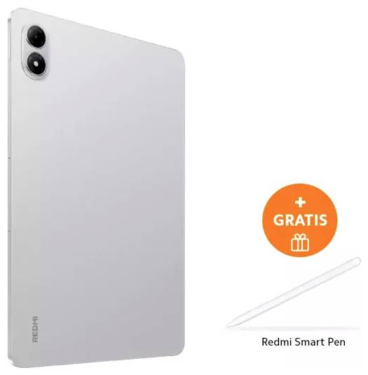 Silbernes Redmi-Tablet mit kostenlosem 