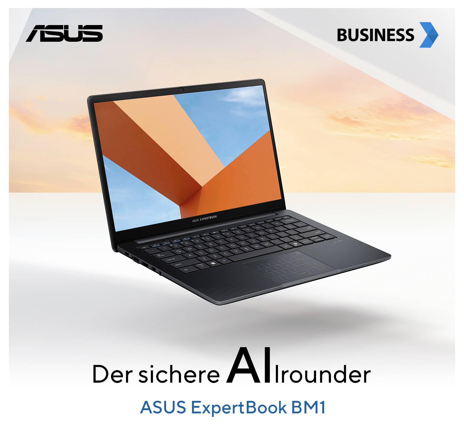 Asus Notebook 35.6cm (14 Zoll) Full HD 150 16GB RAM 512GB SSD Deutsch, QWERTZ AMD AMD Radeon 90NX0831-M02190