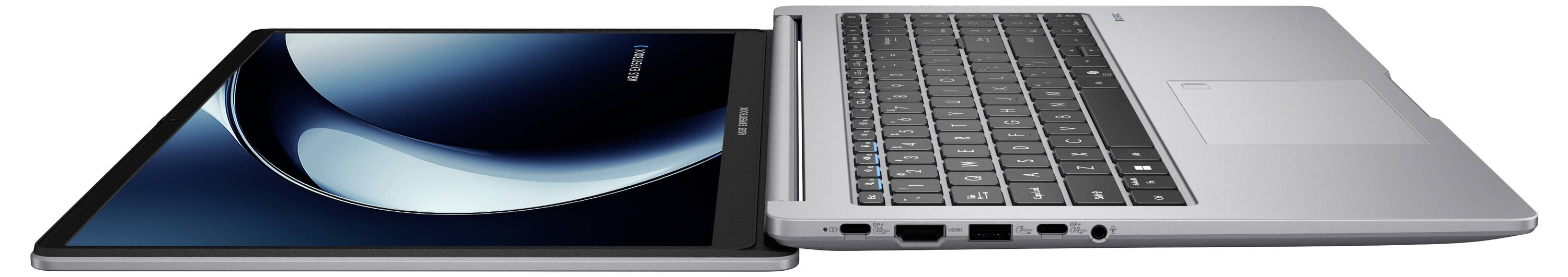 Asus Notebook 39.6cm (15.6 Zoll) Full HD 170 16GB RAM 512GB SSD Deutsch, QWERTZ AMD AMD Radeon Grau 90NX09D1-M00A50